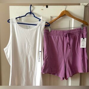 Women’s Terra & Sky French Terry Shorts w/ Top 4x